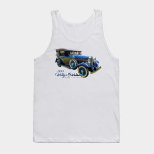 1933 Willys Overland Deluxe Sport Touring Tank Top